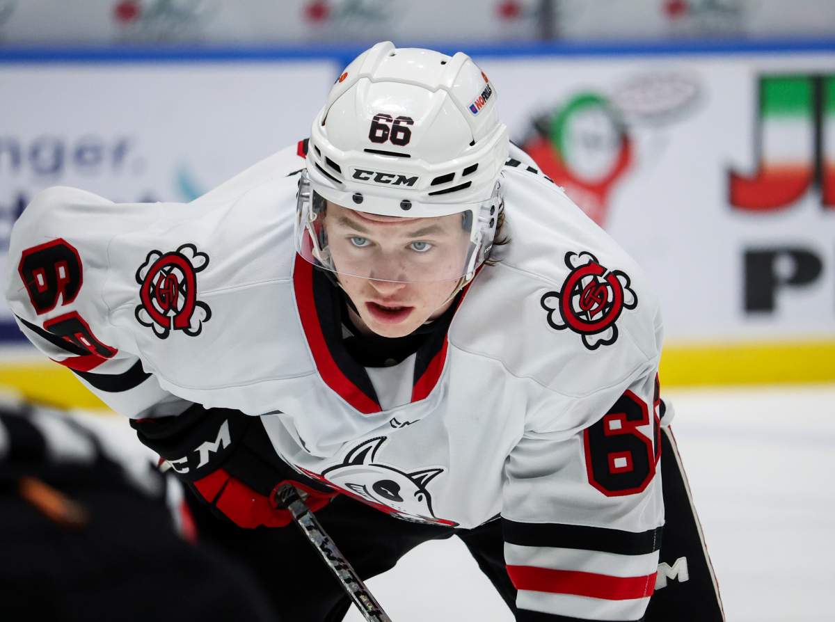 Forward Braidy Wassilyn is the newest member of the London Knights.