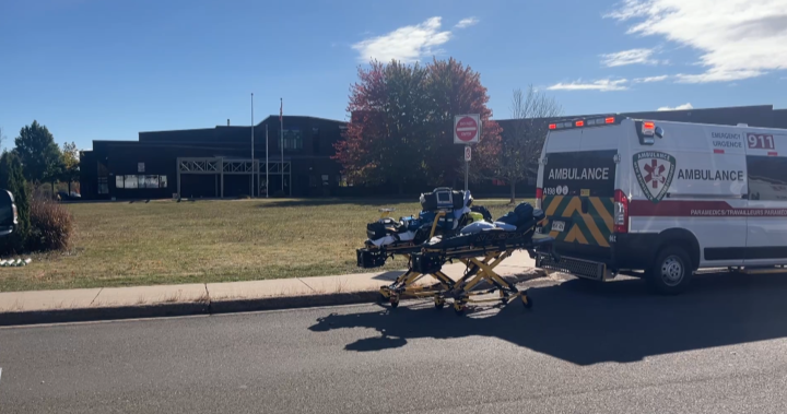 Hold and secure lifted at Moncton school, medical emergency caused by baking soda