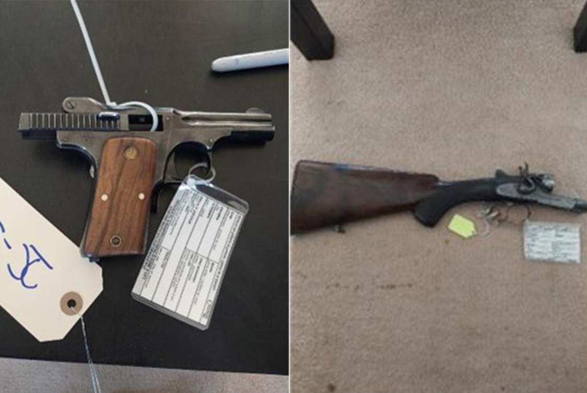 Calgary police say, during the course of their investigation, they seized a total of 25 firearms that they allege were unlawfully obtained.