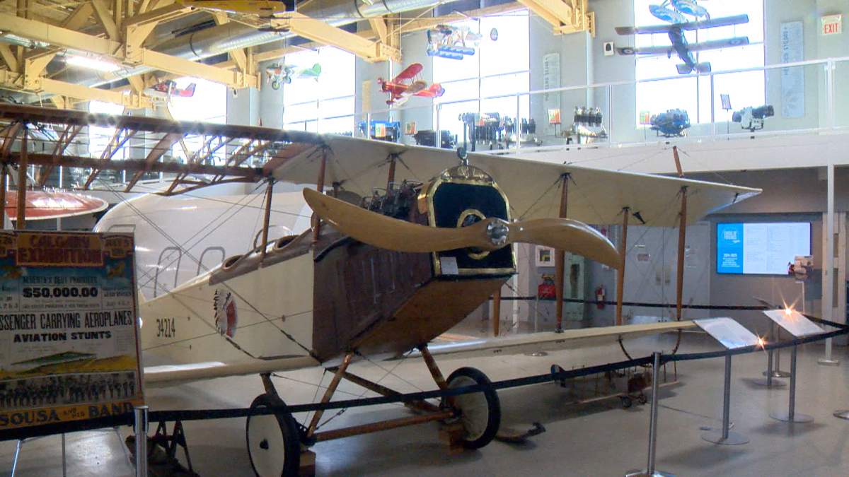 Calgary's Hangar Flight Museum is just one of many small Alberta businesses that are taking a hit to their bottom line because of a lack of student customers during the Alberta teachers strike.