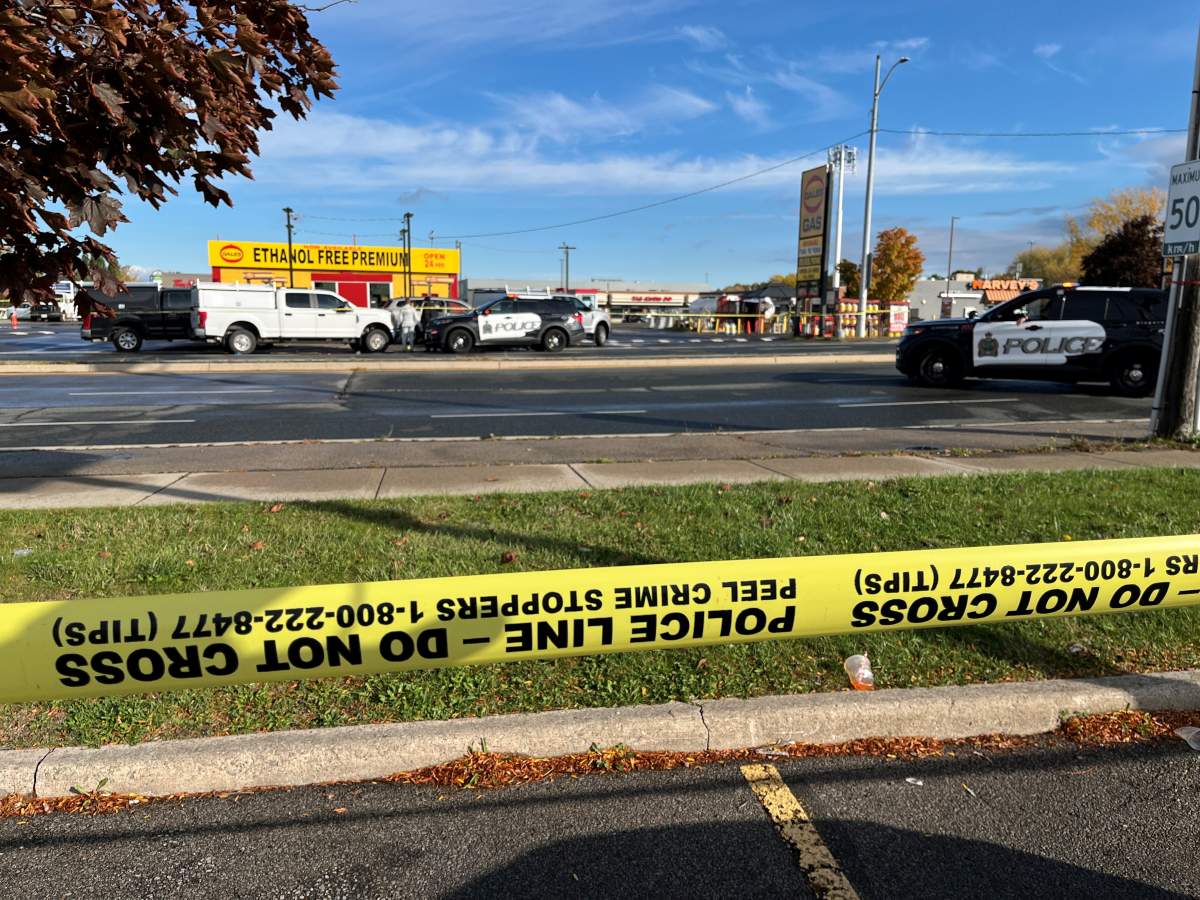 Image of the scene in Niagara Falls, Ont.