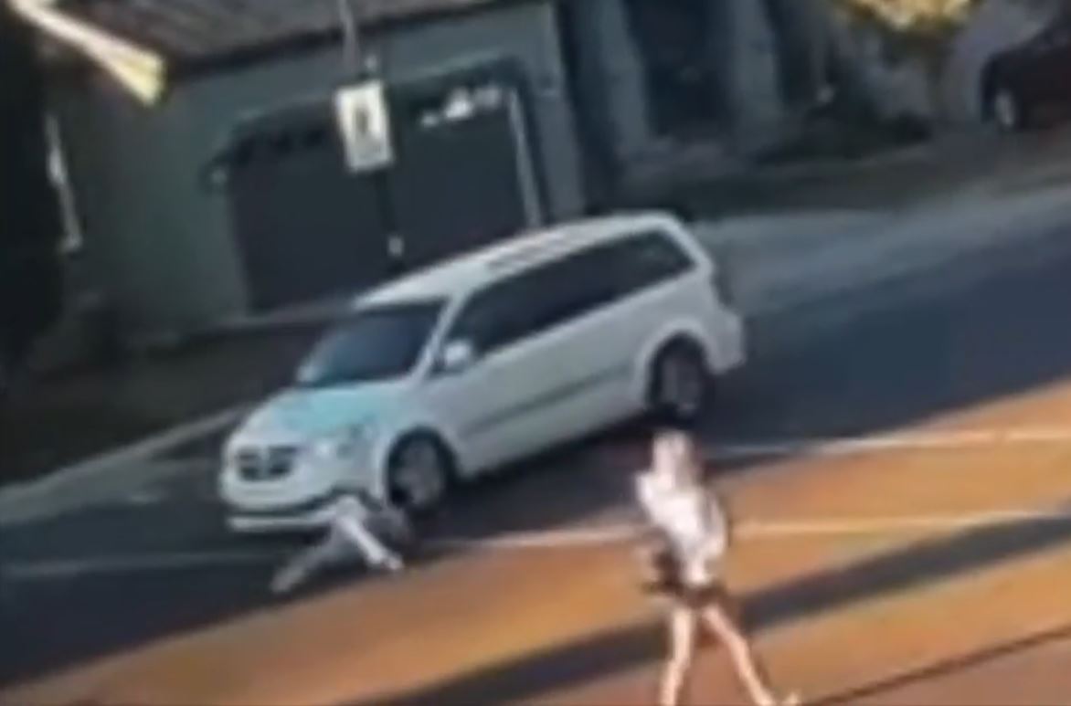 RCMP say a 35-year-old man has been charged after investigators released dramatic video of a hit and run accident that injured a 17-year-old girl on Oct. 2.