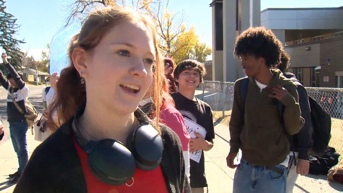Lillian Gardippie, a grade 12 student at St. Francis High School says it is students who will suffer the consequences of the dispute between teachers and the province.