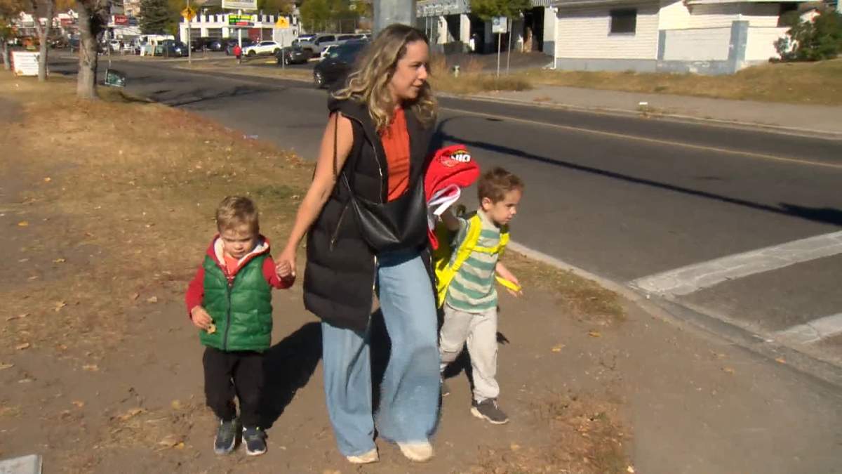 Calgary parent, Marina Hughes, who has a son in kindergarten, says she supports the teachers, but it anxious about how long a strike could last and the impact it will have.