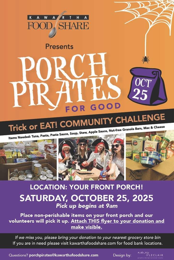 Porch Pirates For Good Food Drive - image