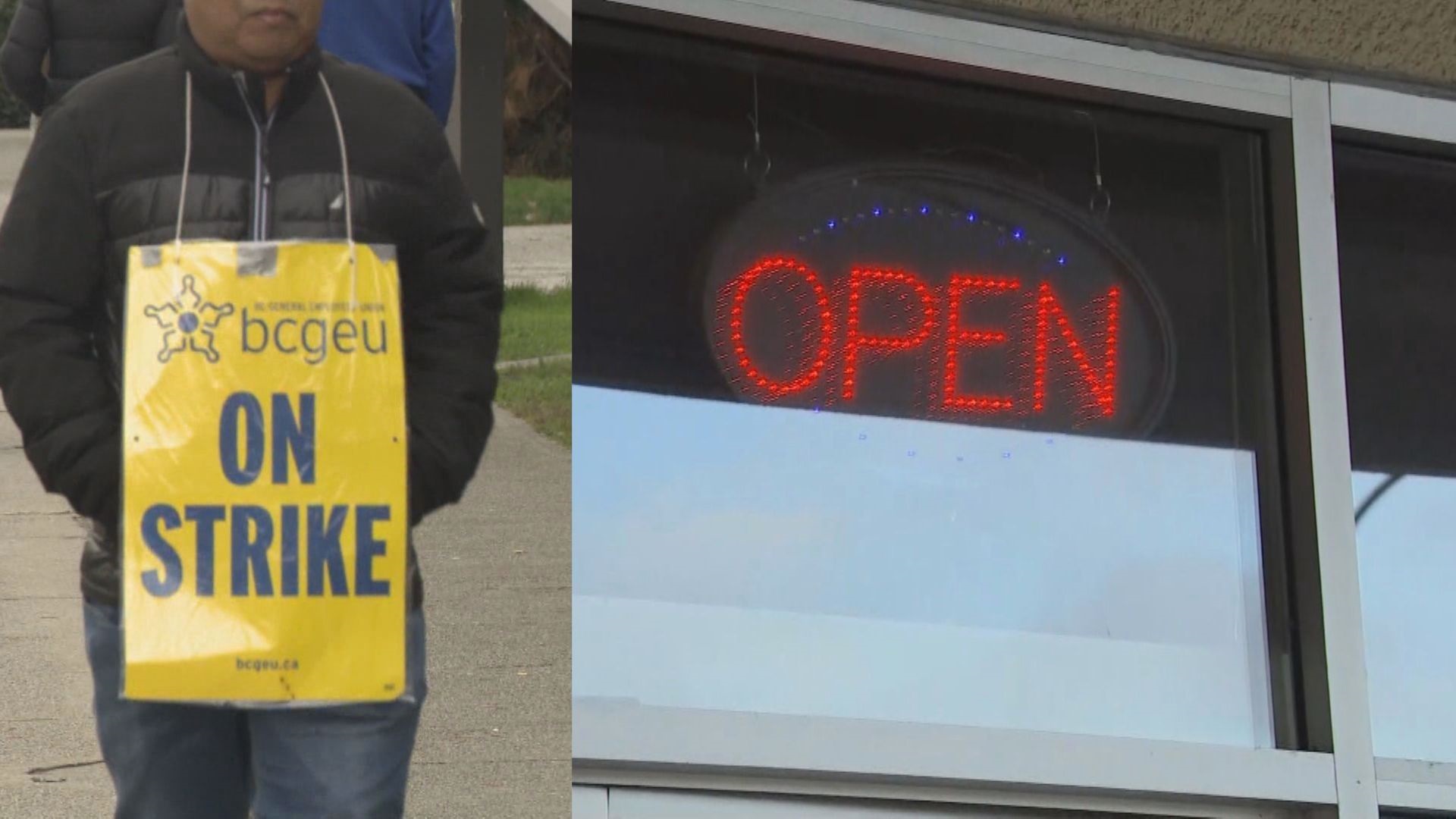 The B C правителство и B C Общият синдикат на служителите постигна