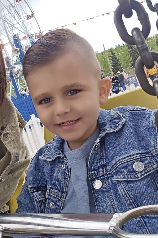 Edmonton boy Ali Sayed, 5, died in a pedestrian collision near McConachie Boulevard on Monday, Nov. 3, 2025.