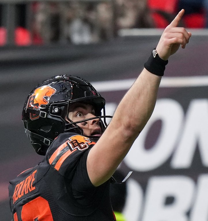 Rourke leads West Division sweep of top CFL awards