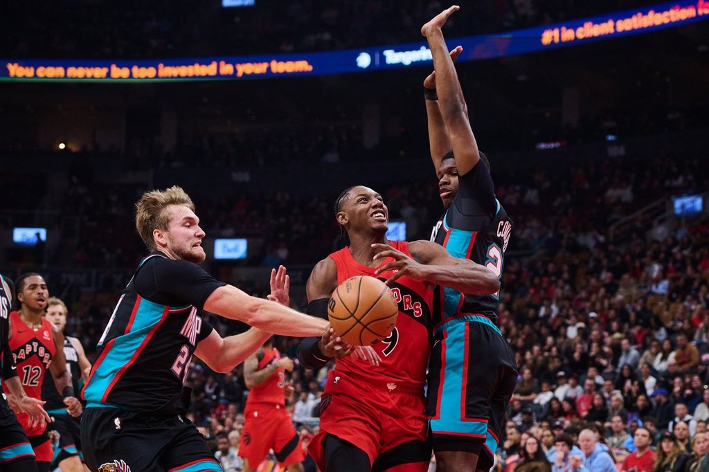 Barrett, Ingram lead Raptors to win over Grizzlies