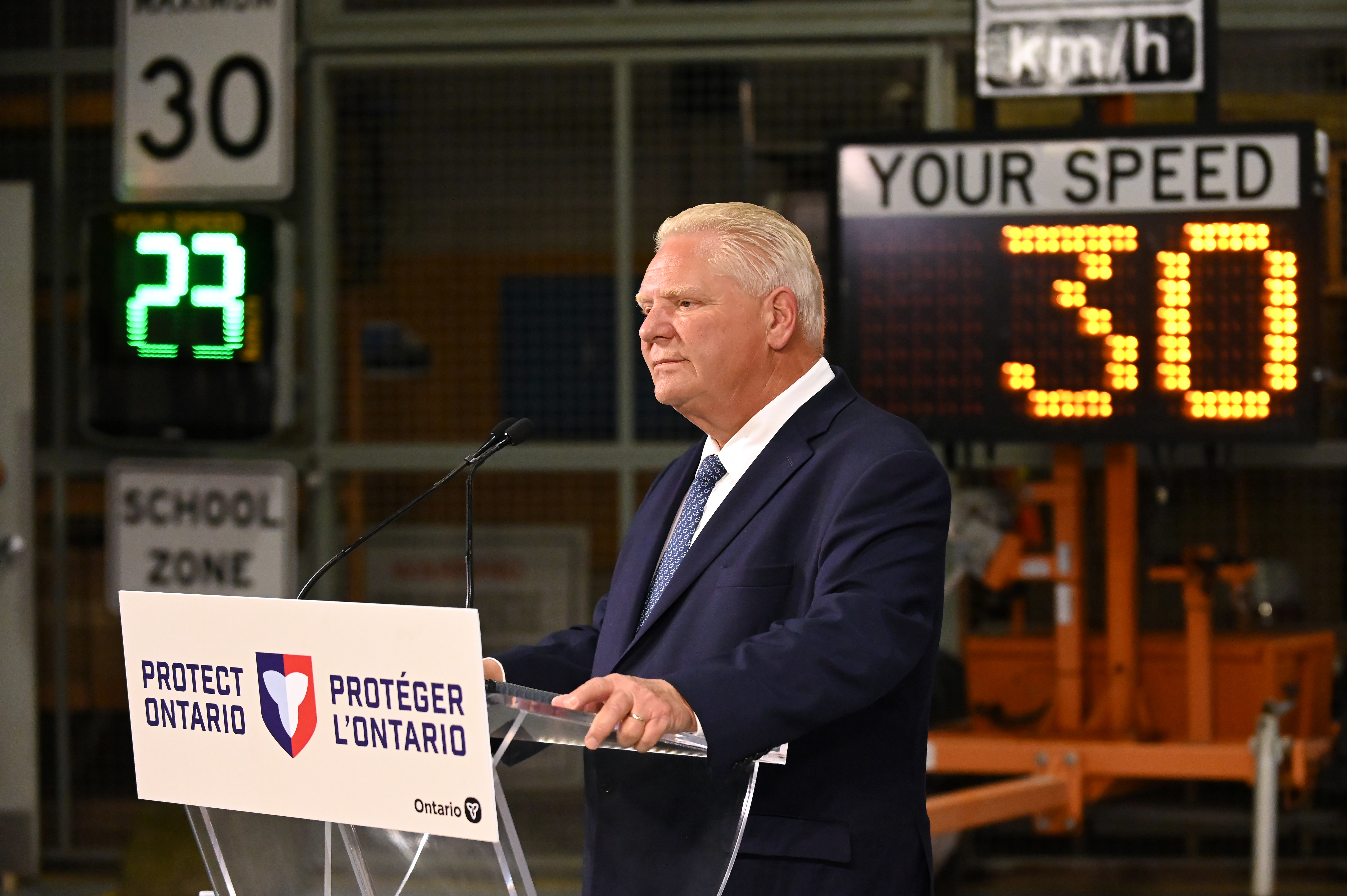 ‘I broke out laughing’: Ford responds to concerns speed signs are too big for poles