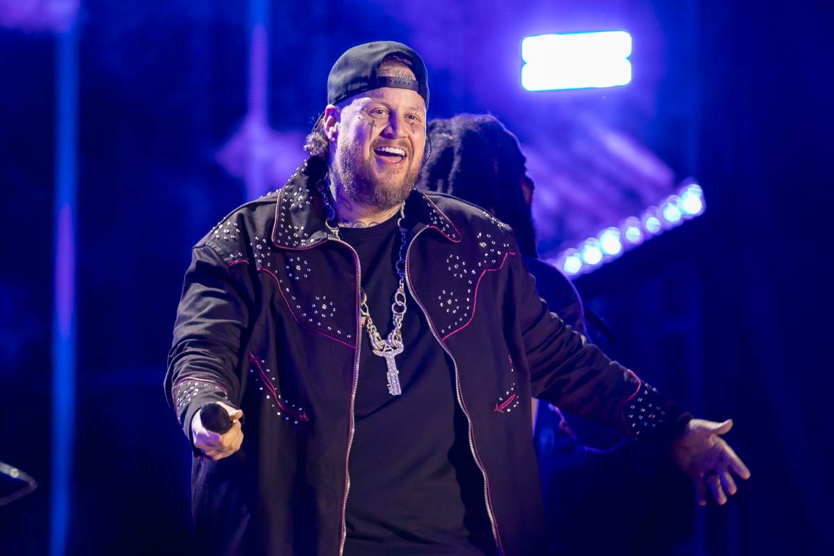 Jelly Roll at the 2025 CMA Fest music event held at Nissan Stadium.