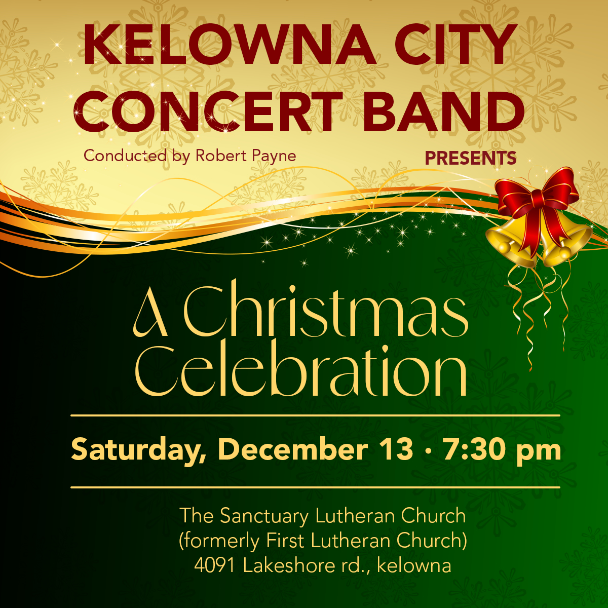 Kelowna City Concert Band Christmas Concert 2025 - image