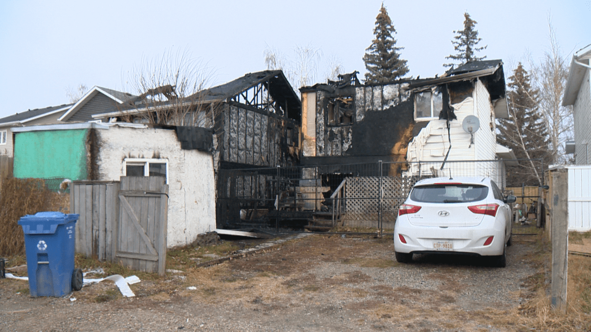 Two homes damaged by fire.