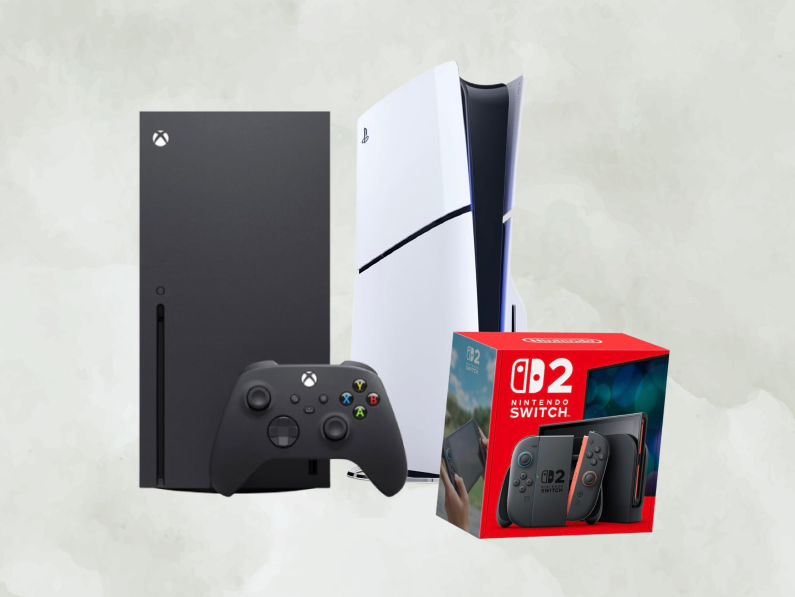 From PlayStation and Xbox to Nintendo Switch.