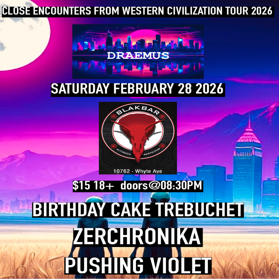 CLOSE ENCOUNTERS FROM WESTERN CIVILIZATION TOUR 2026 at BLAKBAR EDMONTON - image