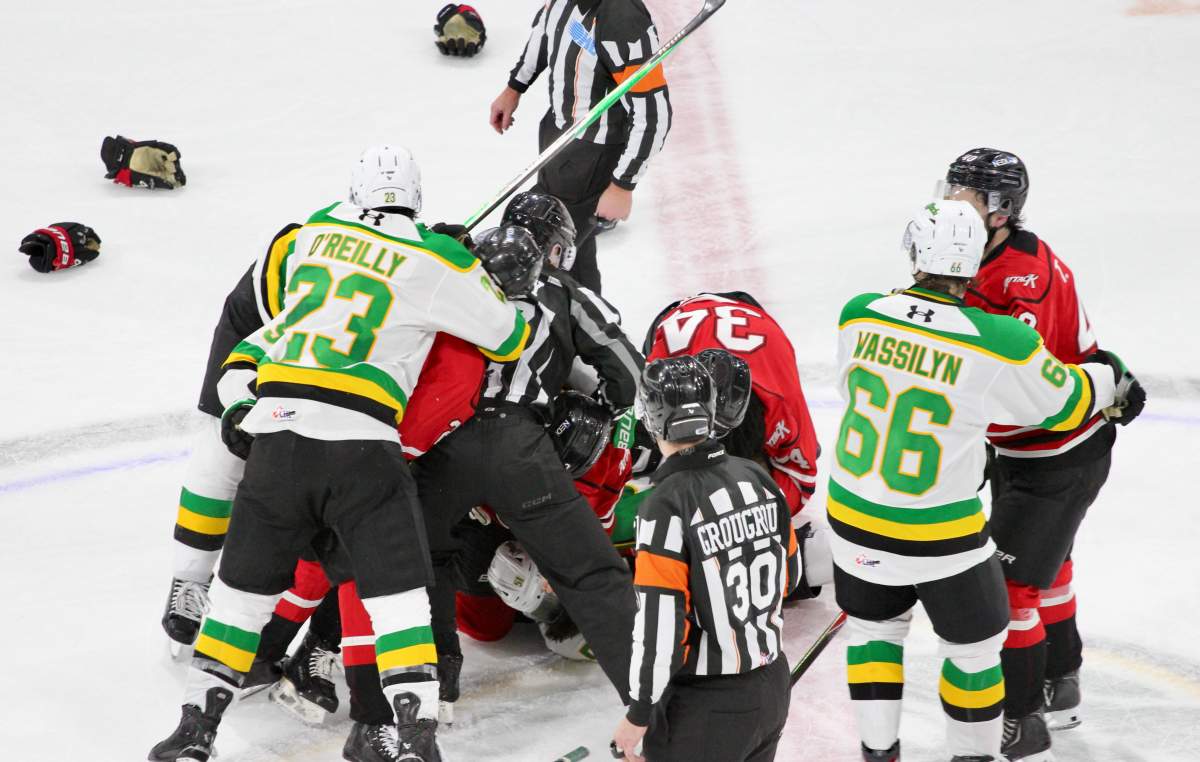 The London Knights met the Owen sound Attack at Canada Life Place on Nov. 14, 2025.