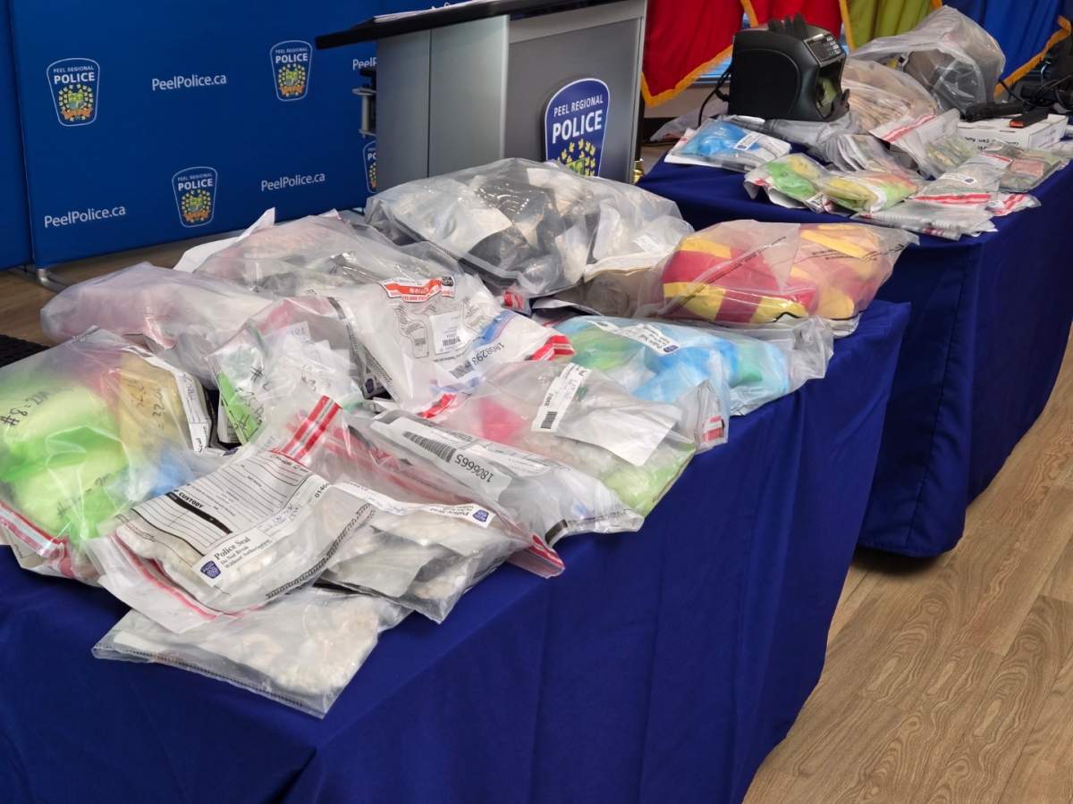 Peel Regional Police seized $1 million worth of illicit drugs, including cocaine and fentanyl, as well as a loaded firearm and ammunition.