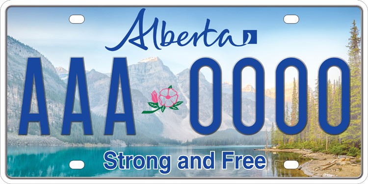 Albertans picked Moraine Lake, in Banff National Park, as the backdrop for the province's first new licence plate in more than 40 years.