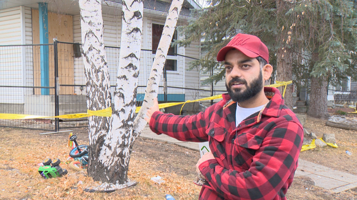 Navdeep Rana recounts events to reporters