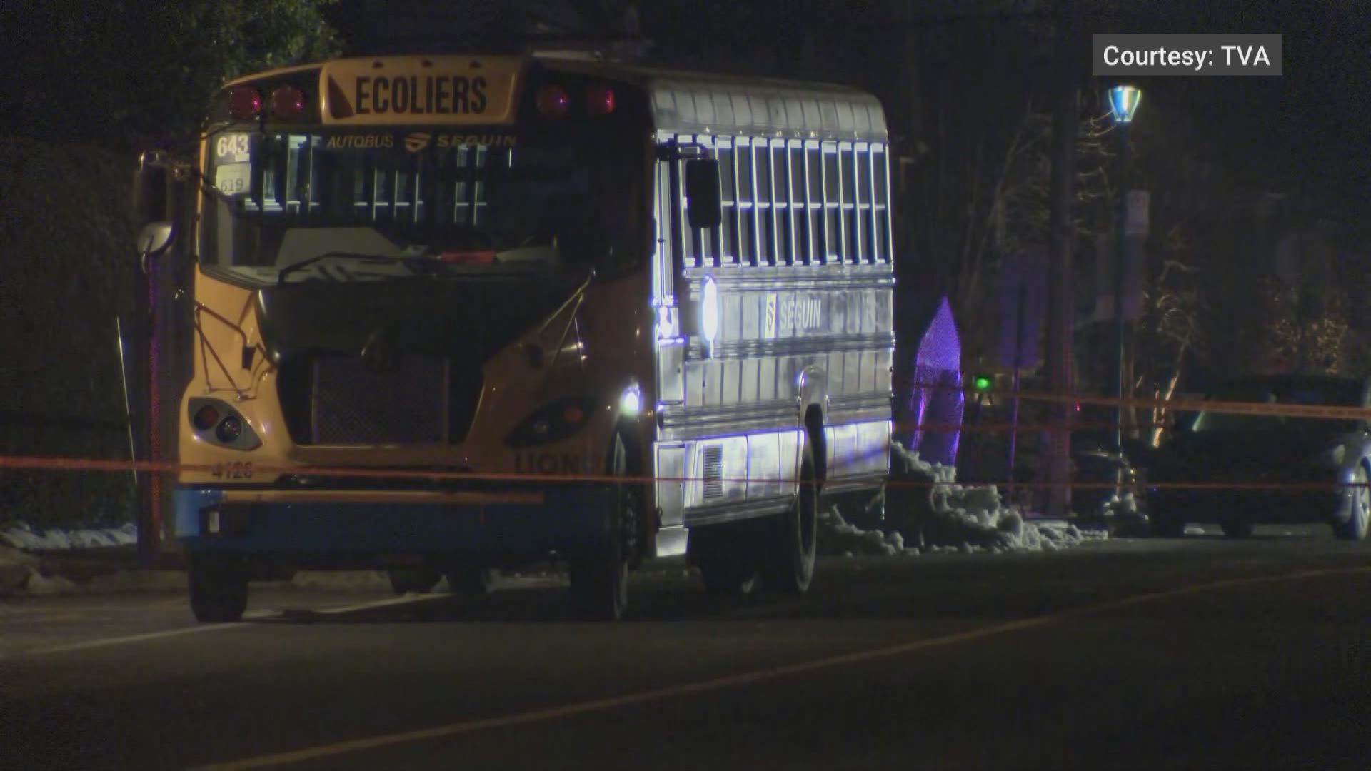 13-year-old girl dies after being struck by school bus in Laval