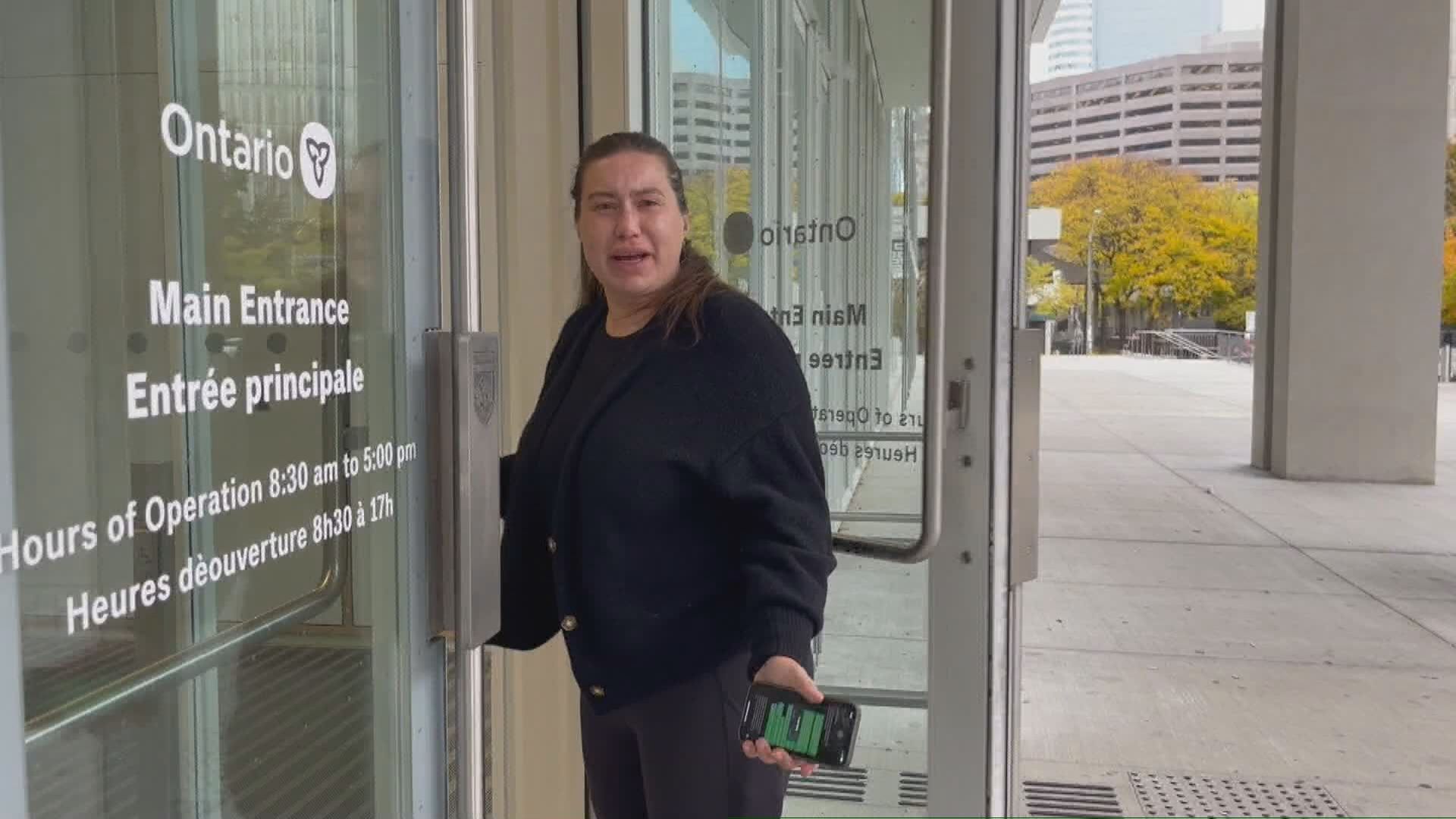 Патриция Сиарек стоеше в съдебна зала в центъра на града