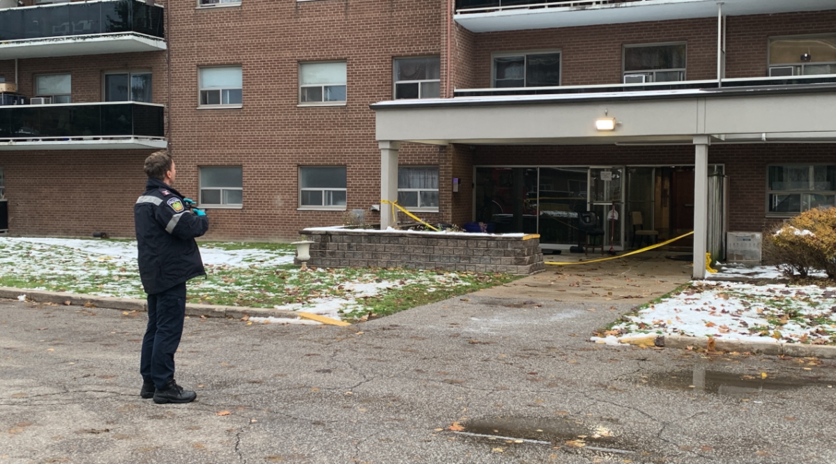 Crews remain on scene, and authorities are asking the public to avoid the area.