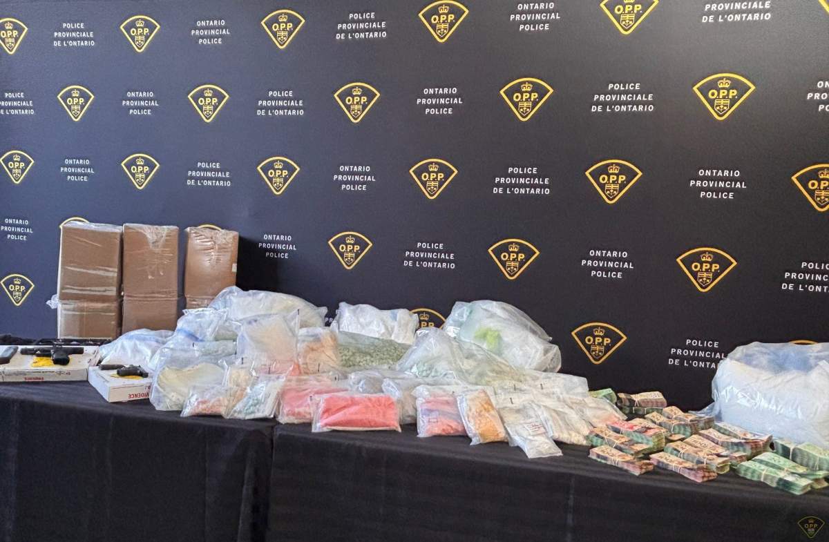 OPP and Windsor Police seize $6.5 million worth of fentanyl, including other deadly contraband.