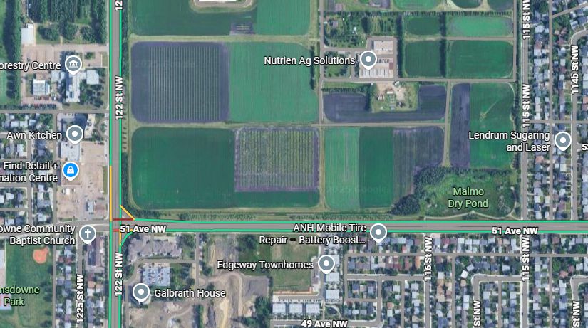 The new Stollery Children’s Hospital will be located in south Edmonton, just off 51 Avenue and 122 Street.