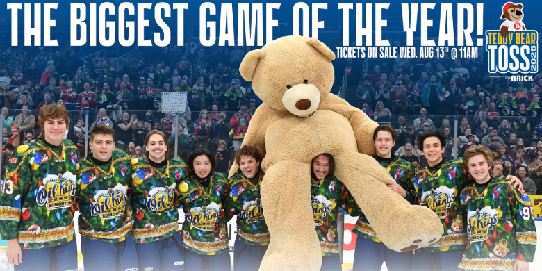 880 CHED Supports the Edmonton Oil Kings Teddy Bear Toss - image