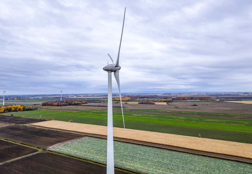 Вятърен проект в Guysborough County N S включващ Membertou First Nation