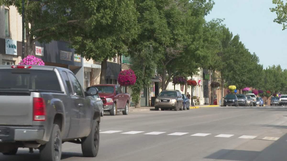 Carstairs is a town of about 3,000 people located about 30 minutes north of Calgary.