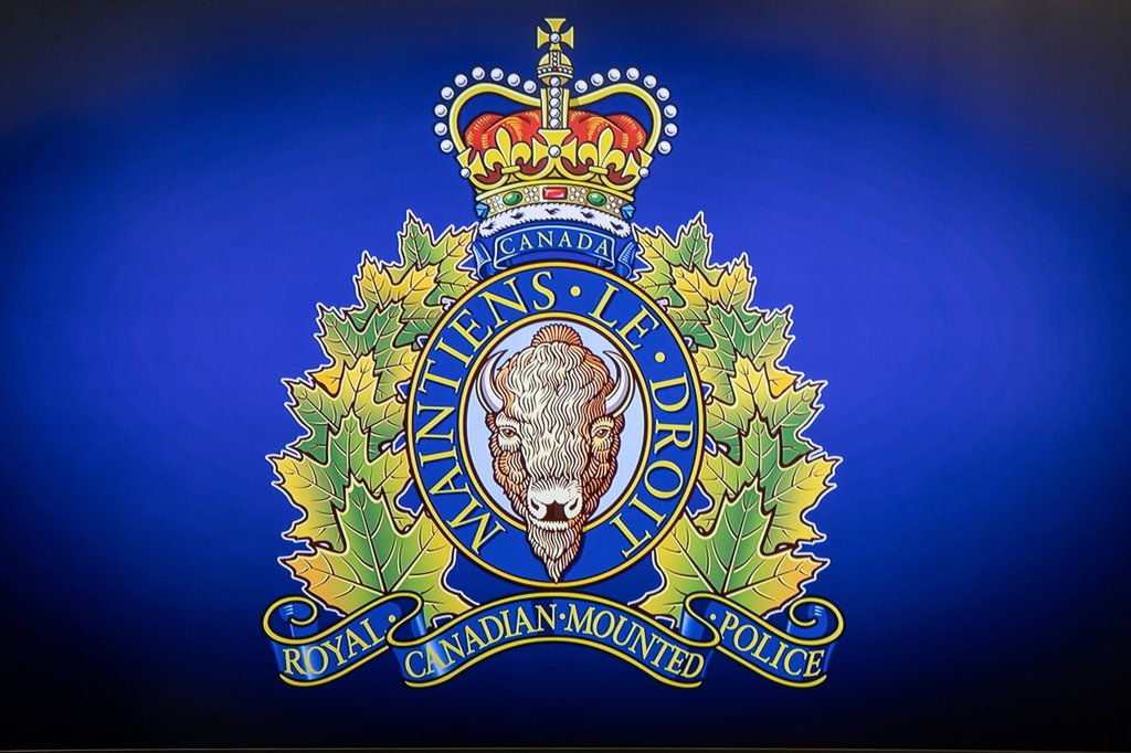 RCMP logo shown in Edmonton, Wednesday, Feb. 5, 2025. THE CANADIAN PRESS/Jason Franson.