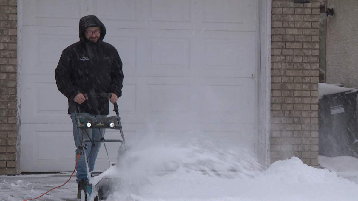 For many people, the arrival of the heavy, wet, snow will mean a sore back and cold hands.