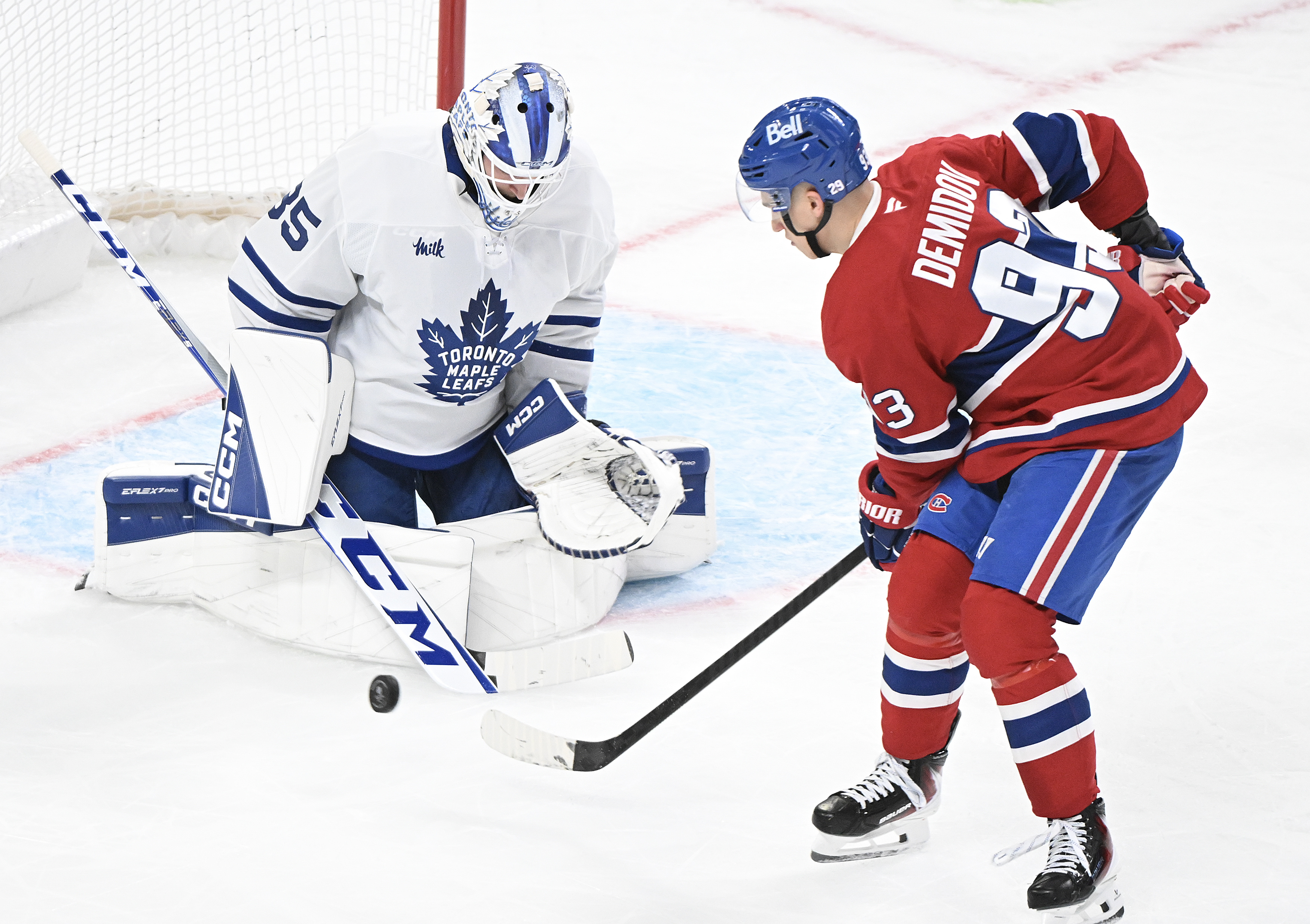 Когато Montreal Canadiens започнаха бързо за да заемат първо място