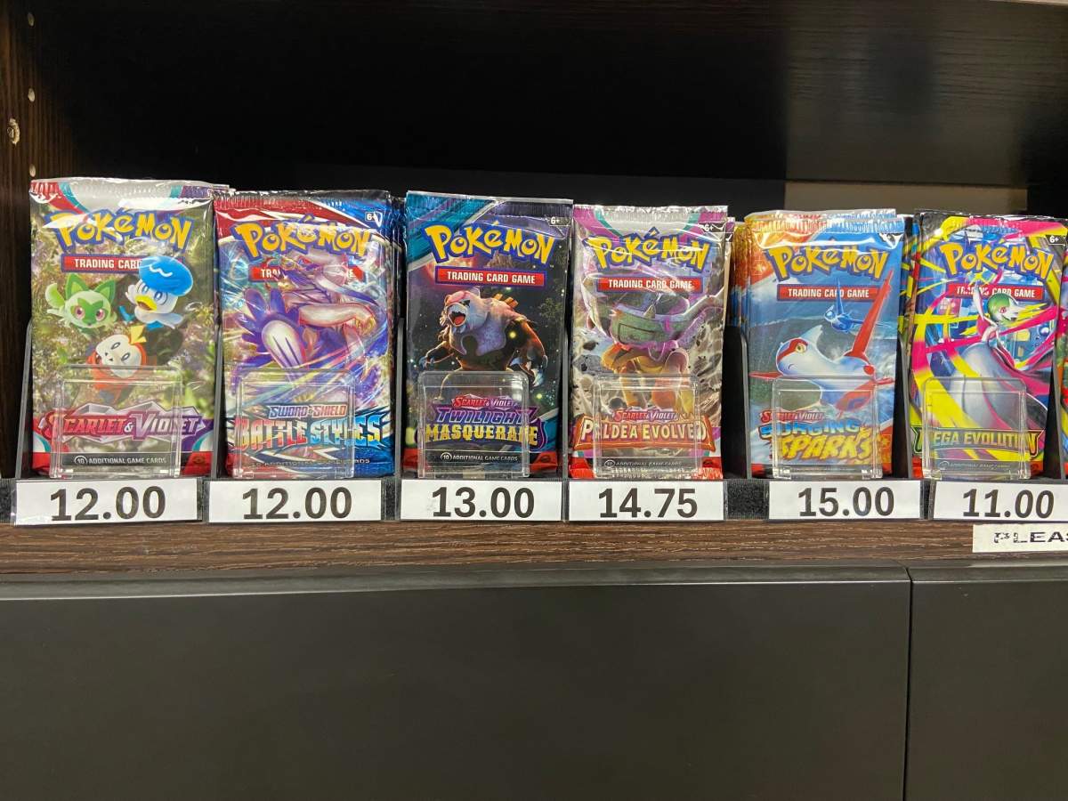 Pokemon cards are being targeted by thieves at Red Claw Gaming.