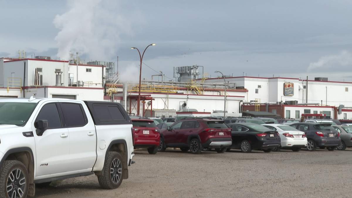 The Canada Packers plant in Lethbridge, Alta. processes pork products for sale on international markets, mainly Japan.