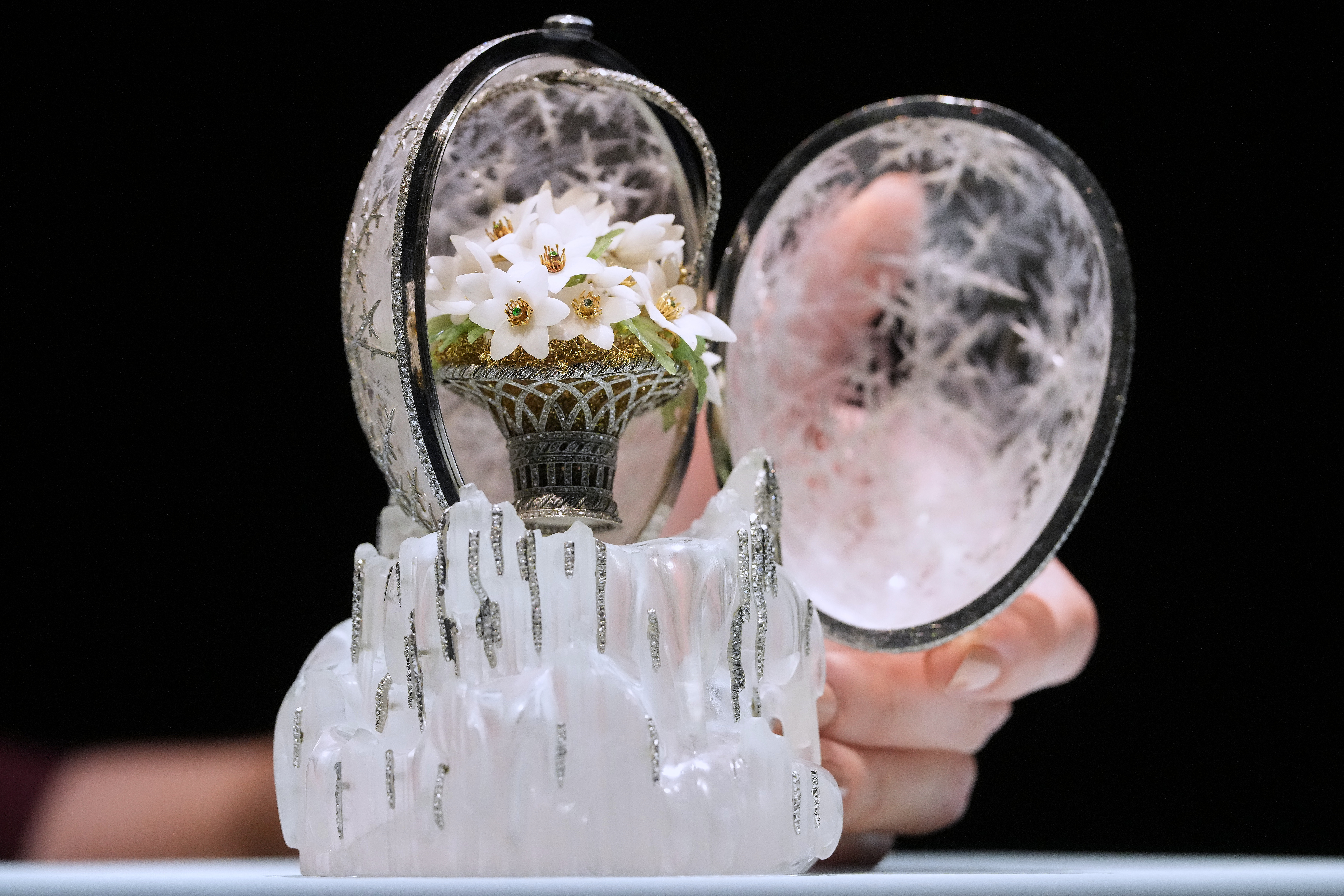Fabergé egg made for Russian royalty sells for record $30.2M at