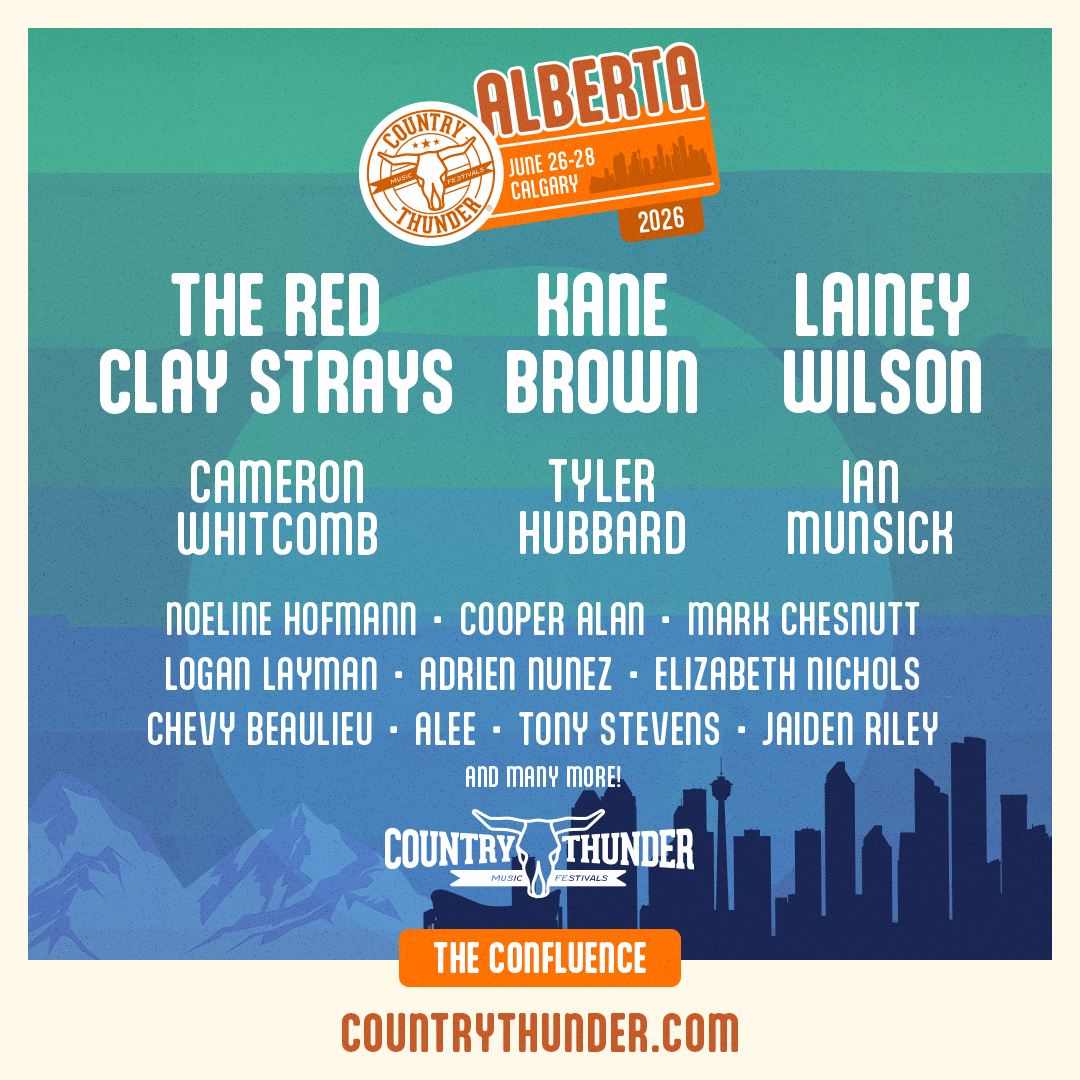 Country Thunder Alberta 2026, Supported by QR Calgary - image