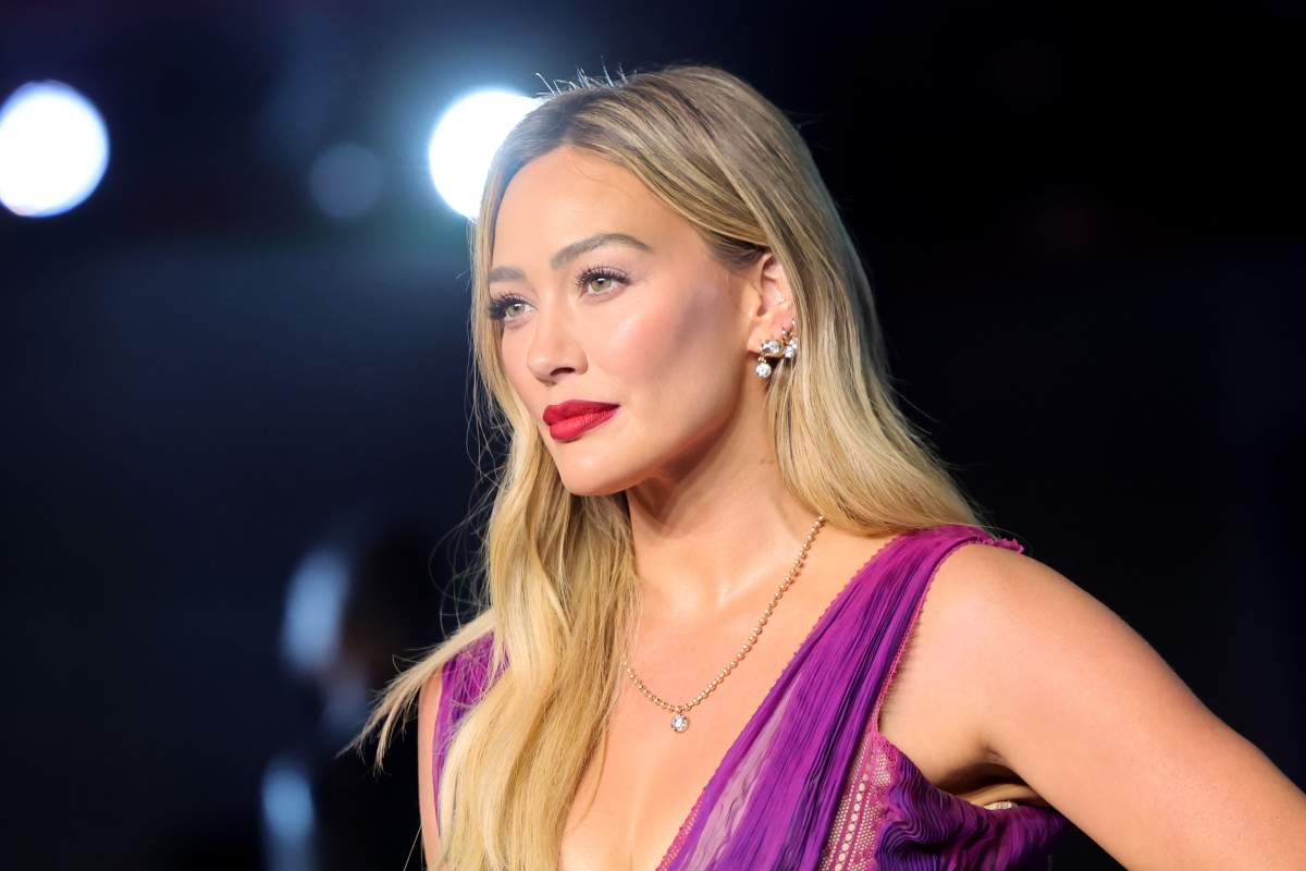 Hilary Duff attends the Academy Museum 5th Annual Gala in Partnership with Rolex at Academy Museum of Motion Pictures on October 18, 2025 in Los Angeles, California.