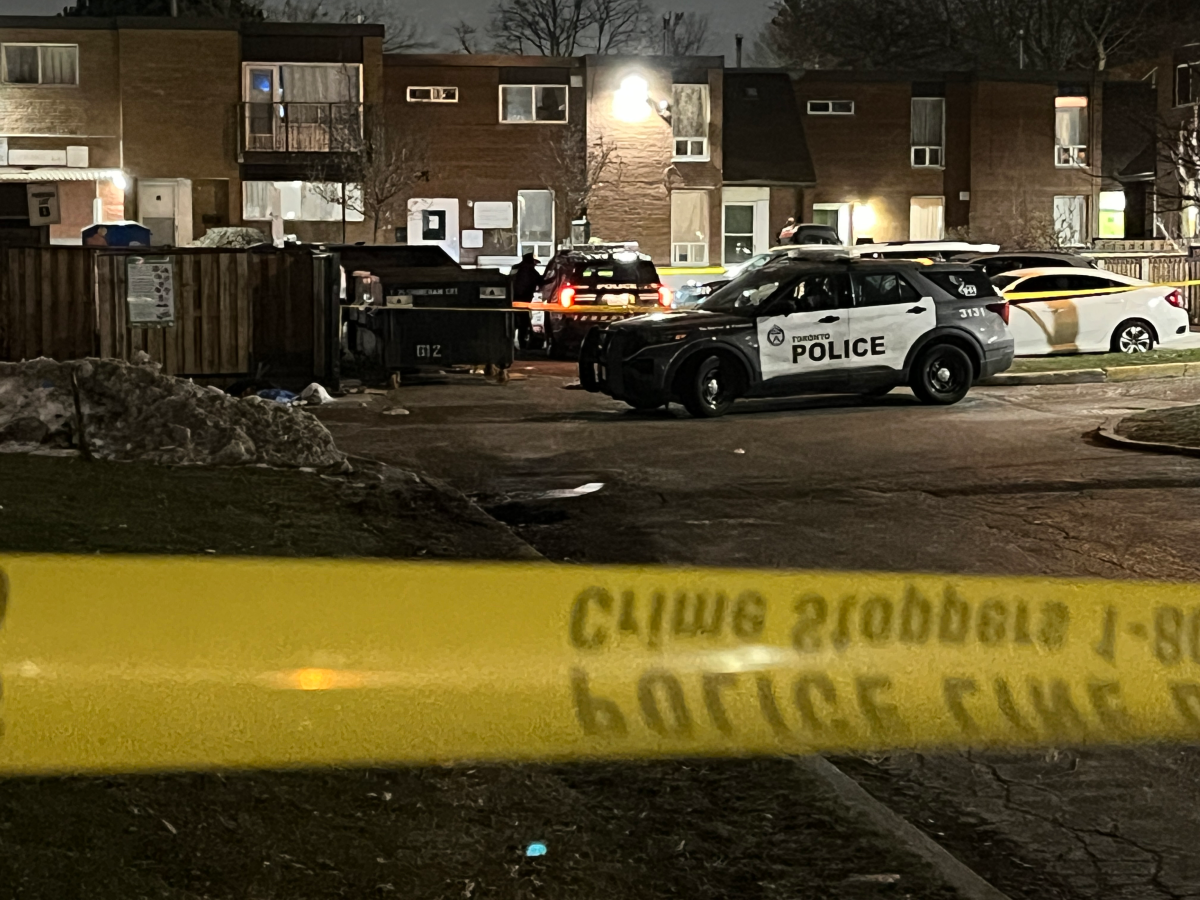 Police responded to a stabbing in Toronto on Dec. 22, 2025.
