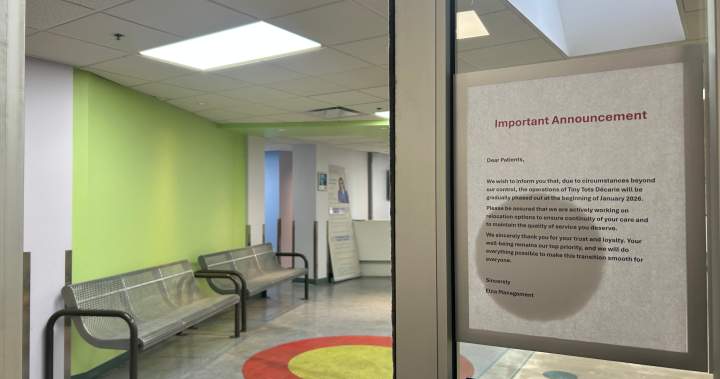 Montreal pediatric clinic to close, calling Bill 2 ‘the nail in the coffin’