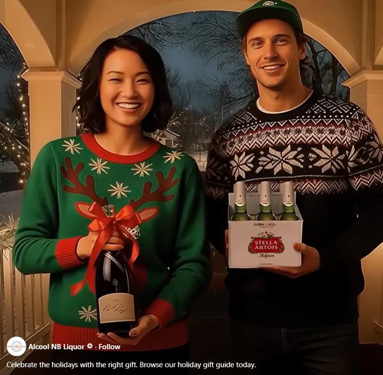 NB Liquor’s AI ad has local creative industry calling it ‘lazy’ and ‘an insult’