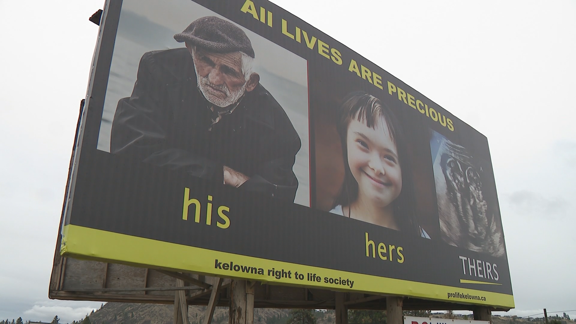 Anti-abortion billboards in West Kelowna, B.C. to be taken down