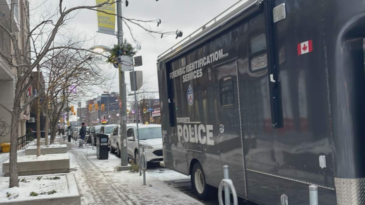 Toronto police are investigating a suspicious death in the Wychwood neighbourhood on Dec. 9, 2025. 