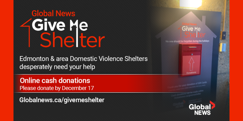 880 CHED Supports the Global News Give Me Shelter Campaign - image