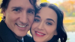 An Instagram photo of Katy Perry and Justin Trudeau during a trip to Japan.