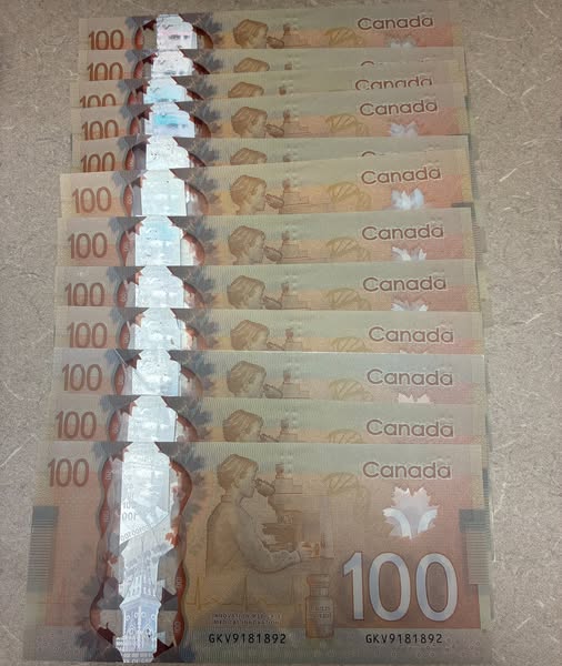 Edmonton police are urging both business owners and consumers to familiarize themselves with how to tell counterfeit bills from the real thing, including how they look at feel different.