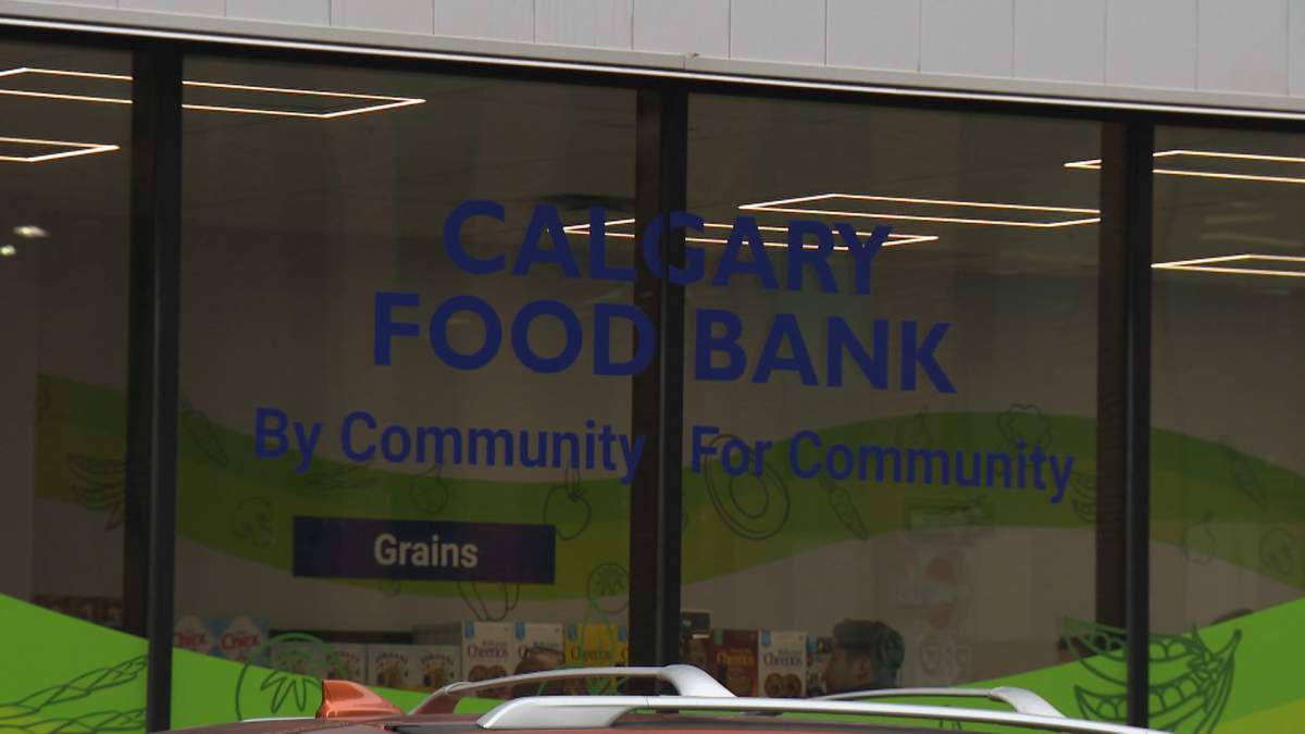 The Calgary food bank's new downtown location is in the Neoma building, at 655 6th Street southwest.