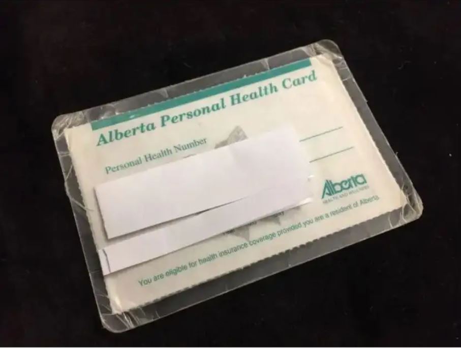 Alberta's UCP government has promised to replace the province's flimsy health care cards with a new plastic card integrating the health-care card with an Albertan’s driver’s licence.