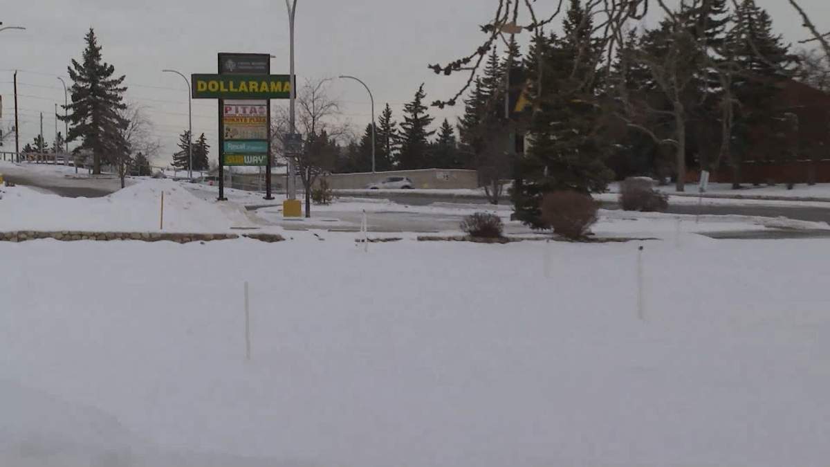 This empty lot, located just steps away from the Canyon Meadows shopping centre, is where the new McDonalds would be located, if its approved.